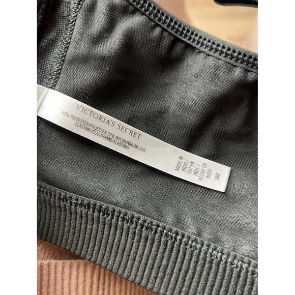 Victoria’s Secret X Sport Sports Bra Size 36D Racerback Front Zip Women’s - Picture 8 of 9